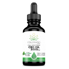Load image into Gallery viewer, Colorado Labs Full Spectrum CBD Oil 2oz Peppermint